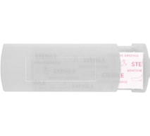 Container with plasters